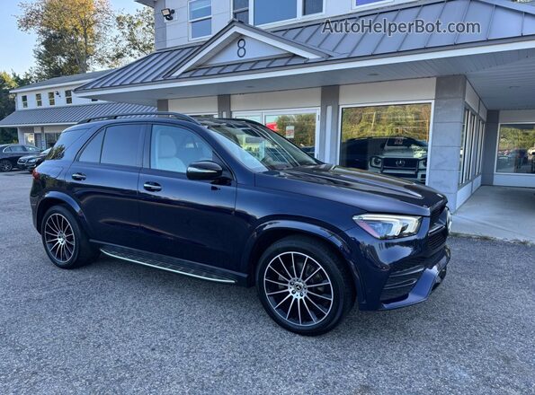 4JGFB4KB9NA648315 2022 MERCEDES-BENZ GLE-CLASS Blue Հետևի ձախ