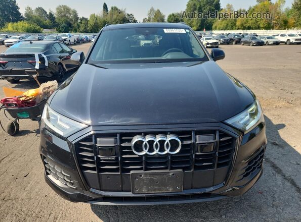 WA1LXAF73MD000439 2021 AUDI Q7 Black Հետևի տեսք