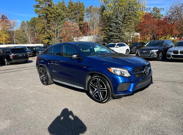 4JGED6EB2KA134542 2019 MERCEDES-BENZ GLE-CLASS Blue 