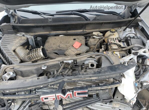 1GKKNKL43NZ134786 2022 GMC ACADIA Gray Vista de la etiqueta del VIN