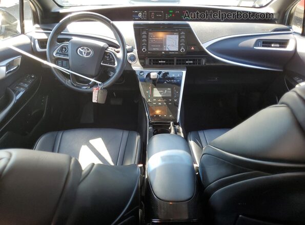 JTDBVRBD9JA003974 2018 TOYOTA MIRAI Black Սարքավորումների վահանակի տեսք