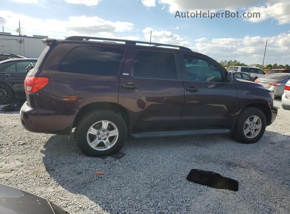 5TDZY5G10HS067671 2017 TOYOTA SEQUOIA Burgundy Przód prawy
