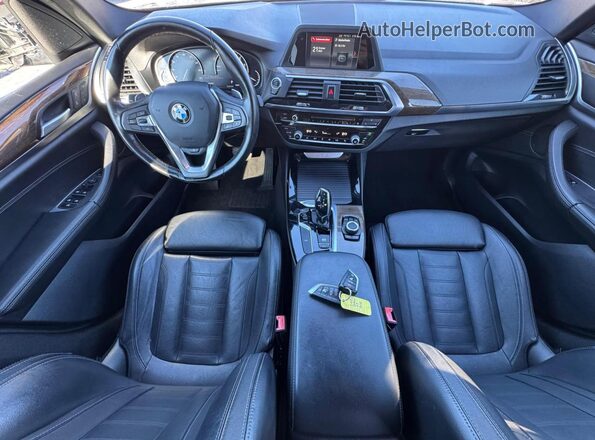 5UXTR9C55JLD71851 2018 BMW X3 Синий 