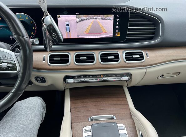 4JGFB4JB8LA208942 2020 MERCEDES-BENZ GLE Blue უკანა სავარძლების ხედი
