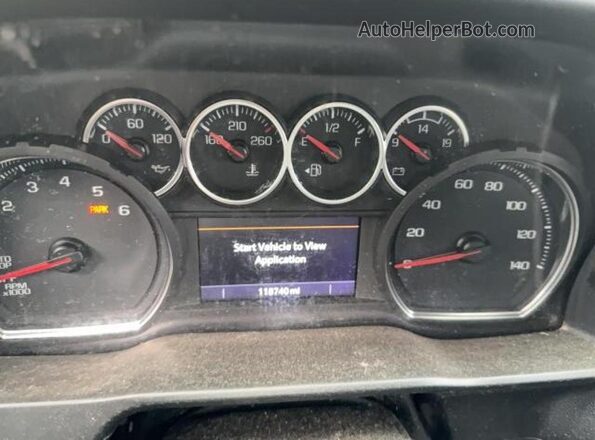 1GCUYEED7MZ317858 2021 CHEVROLET ALL MODELS Серый Вид щитка приборов