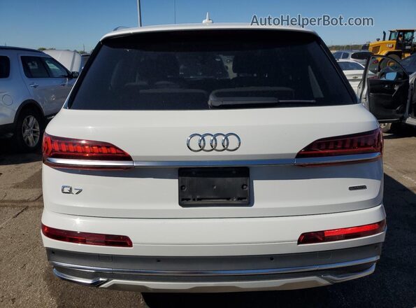WA1AXAF74LD003436 2020 AUDI Q7 White Widok wnętrza z przodu