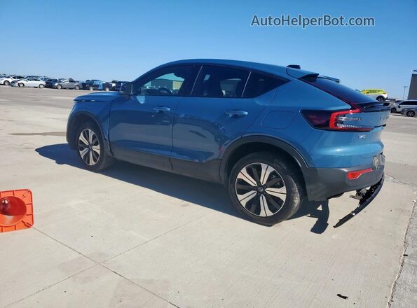 YV4ED3GL0P2057824 2023 VOLVO C40 Синий Задняя правая четверть