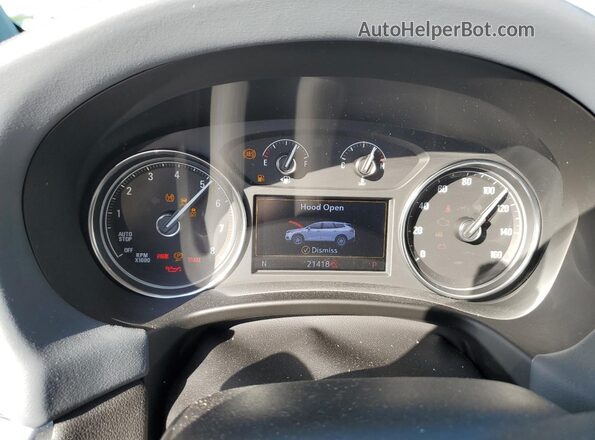 5GAERBKW2LJ163760 2020 BUICK ENCLAVE Silver Widok tylnych siedzeń