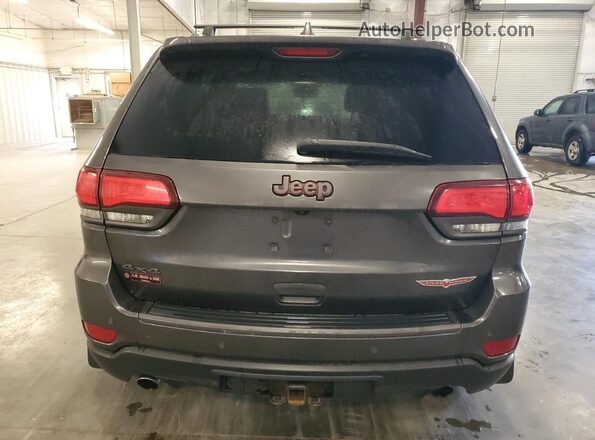 1C4RJFLG0HC610281 2017 JEEP GRAND CHER Gray წინა სალონის ხედი