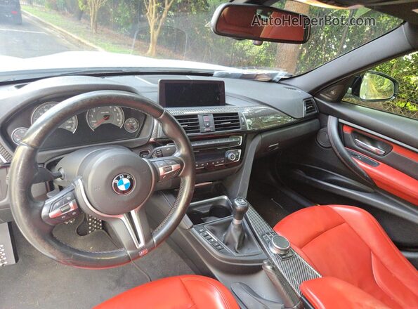 WBS8M9C57J5J78309 2018 BMW M3 White 