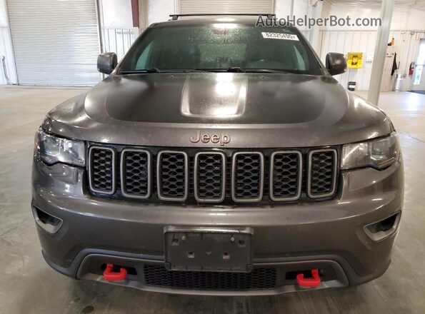1C4RJFLG0HC610281 2017 JEEP GRAND CHER Gray უკანა ხედი
