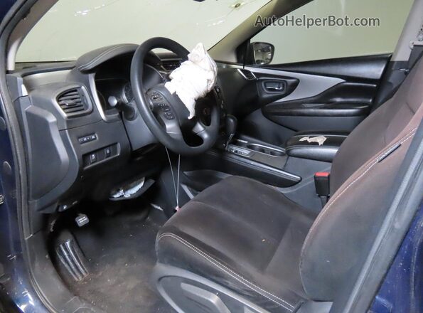 5N1AZ2AJ1LN118011 2020 NISSAN MURANO Blue Rear seats view