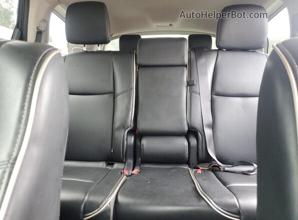 5N1DL0MM8LC536800 2020 INFINITI QX60 Black Вид задньої частини салону