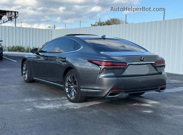 JTHD51GF2L5007508 2020 LEXUS LS Gray Առջևի աջ