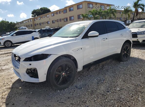 SADCJ2EX9NA697587 2022 JAGUAR F-PACE White Rear left