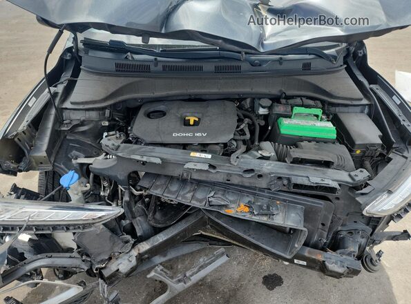 KM8K12AA5LU474611 2020 HYUNDAI KONA Gray Widok komory silnika
