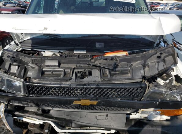 1GAZGNFP3P1234182 2023 CHEVROLET EXPRESS White VIN კოდის სტიკერის ხედი