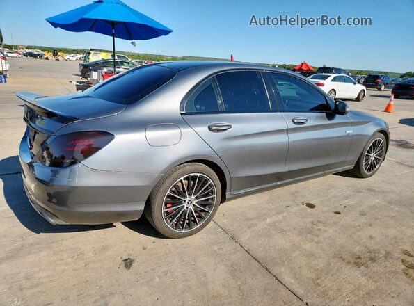 55SWF8DBXLU326976 2020 MERCEDES-BENZ C Gray Front right