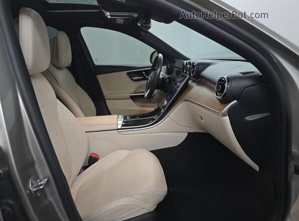 W1KAF4GB2NR036864 2022 MERCEDES-BENZ C Gray წინა ხედი