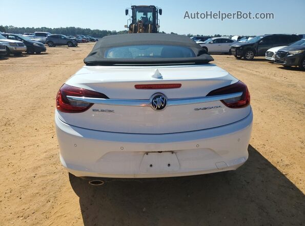 W04WH3N57HG113742 2017 BUICK CASCADA White Widok z tyłu