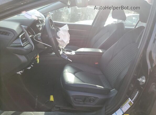 4T1G11BK6LU013070 2020 TOYOTA CAMRY Black Առջևի վահանակի տեսք