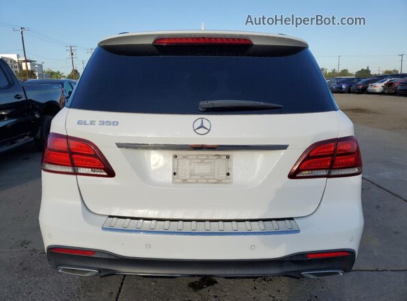 4JGDA5JB4HA907766 2017 MERCEDES-BENZ GLE White 