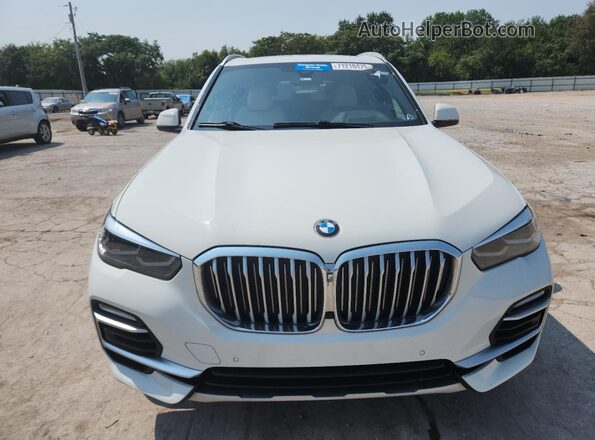 5UXCR6C00L9C65486 2020 BMW X5 White Вид ззаду