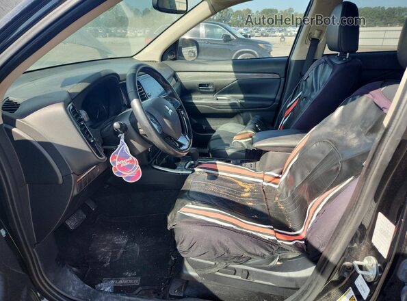 JA4AZ3A3XKZ039045 2019 MITSUBISHI OUTLANDER Black Widok deski rozdzielczej