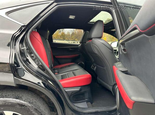 JTJBARBZ1J2157562 2018 LEXUS NX Black Rear seats view