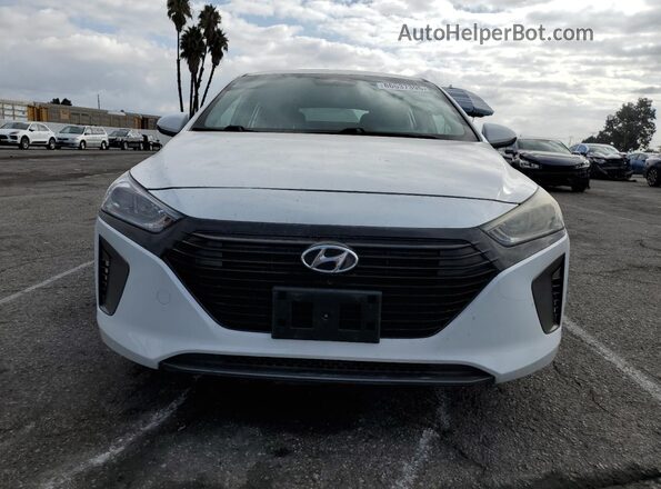 KMHC65LC5KU179366 2019 HYUNDAI IONIQ Белый Вид сзади