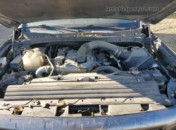 1N6BA1F47GN504254 2016 NISSAN TITAN Gray Widok komory silnika