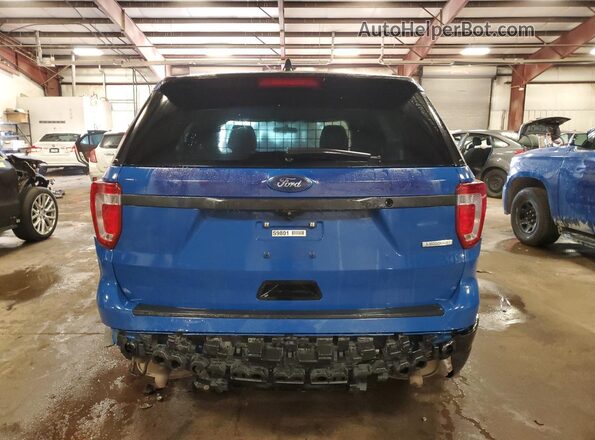 1FM5K8AT4KGB15701 2019 FORD FORD EXPLORER Blue 