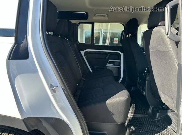 SALEK7RX2M2040737 2021 LAND ROVER DEFENDER White წინა სალონის ხედი