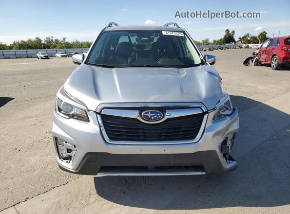 JF2SKAXC6LH411340 2020 SUBARU FORESTER Silver Vista trasera