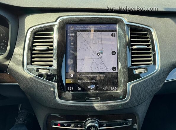 YV4A22PK6H1105792 2017 VOLVO XC90 Black 