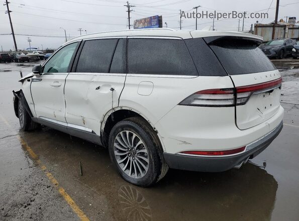 5LM5J7WCXPGL00331 2023 LINCOLN AVIATOR White უკანა მარჯვენა