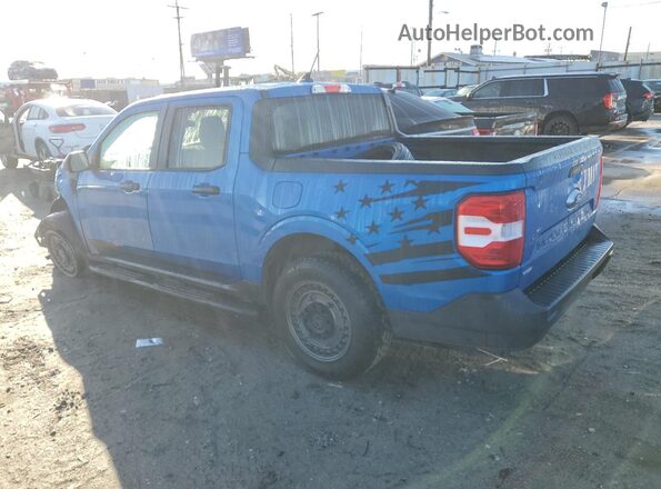 3FTTW8E37NRA73905 2022 FORD MAVERICK Синий Задняя правая четверть