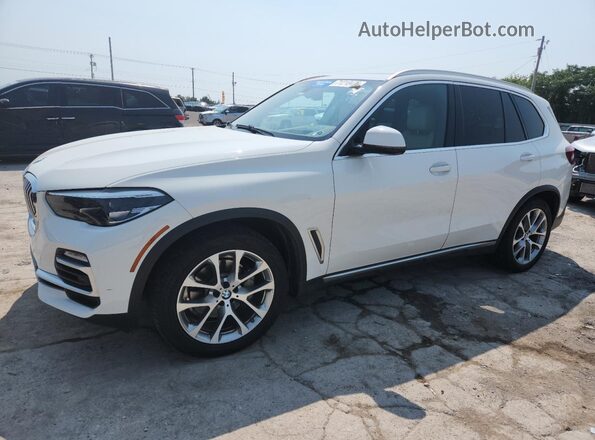 5UXCR6C00L9C65486 2020 BMW X5 White Задня ліва чверть