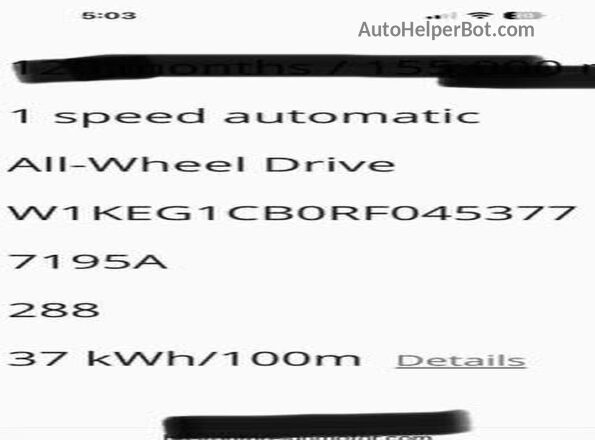 W1KEG1CB0RF045377 2024 MERCEDES-BENZ EQE Black Vista de los asientos traseros