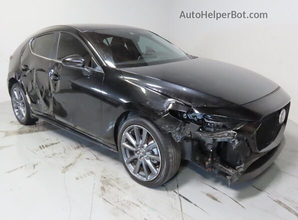 JM1BPAKL7M1336164 2021 MAZDA 3 Черный Задняя левая четверть