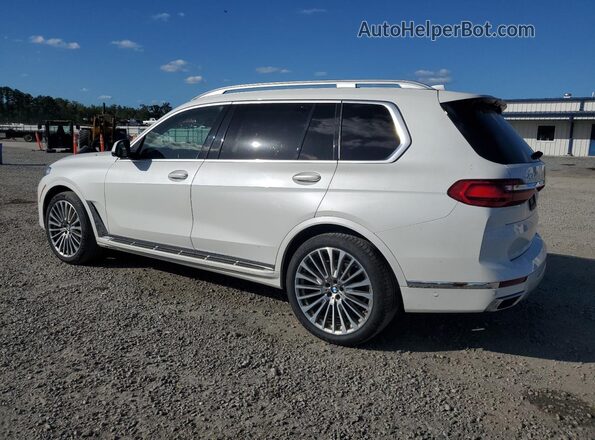 5UXCW2C59KL088156 2019 BMW X7 Белый Задняя правая четверть