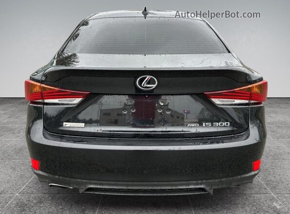 JTHC81D22K5035098 2019 LEXUS IS Black Widok wnętrza 360 stopni
