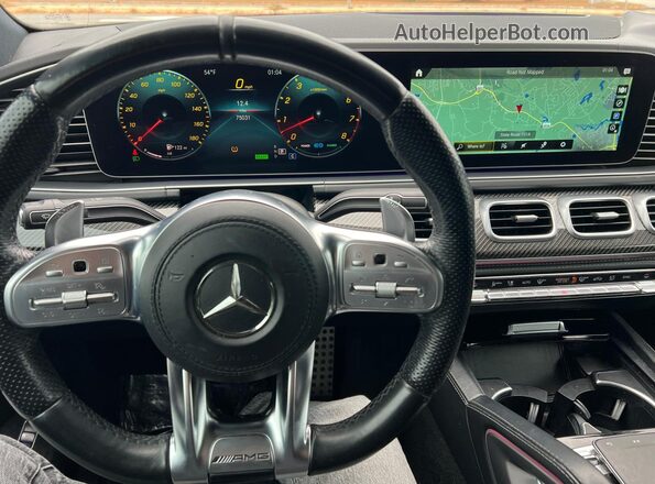 4JGFD6BB7MA234213 2021 MERCEDES-BENZ GLE-CLASS White Вид панелі приладів
