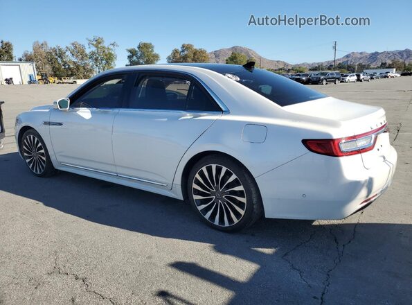 1LN6L9BC7J5606392 2018 LINCOLN CONTINENTA White Задня права чверть