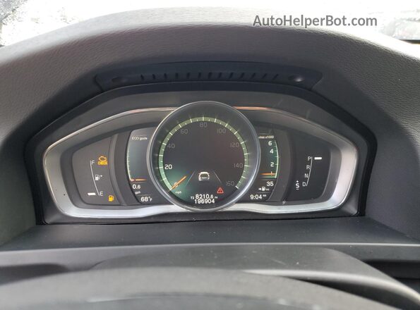 YV140MEL1J2391526 2018 VOLVO V60 Black Widok tylnych siedzeń