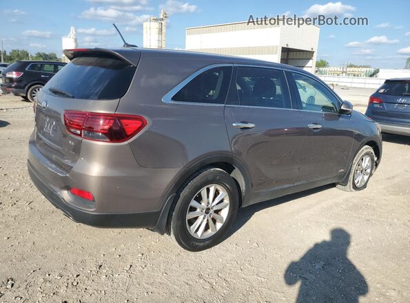5XYPGDA59KG493184 2019 KIA SORENTO Brown Delantero derecho