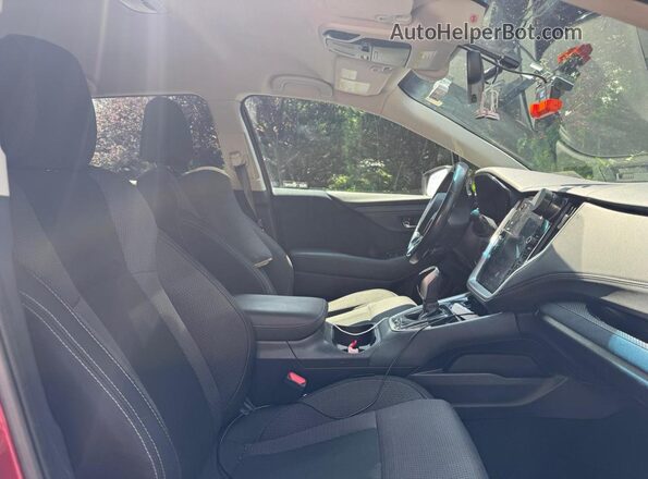 4S4BTACCXM3116608 2021 SUBARU OUTBACK Red Rear view