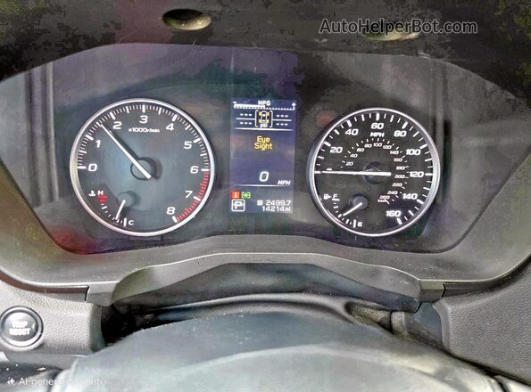4S4WMAKD7P3416183 2023 SUBARU ASCENT Burgundy Вид щитка приладів