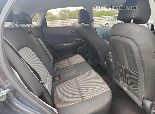 KM8K12AA5LU474611 2020 HYUNDAI KONA Gray Widok wnętrza z tyłu