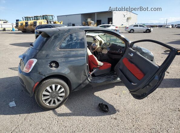 3C3CFFAR1GT145058 2016 FIAT 500 Charcoal Rear right